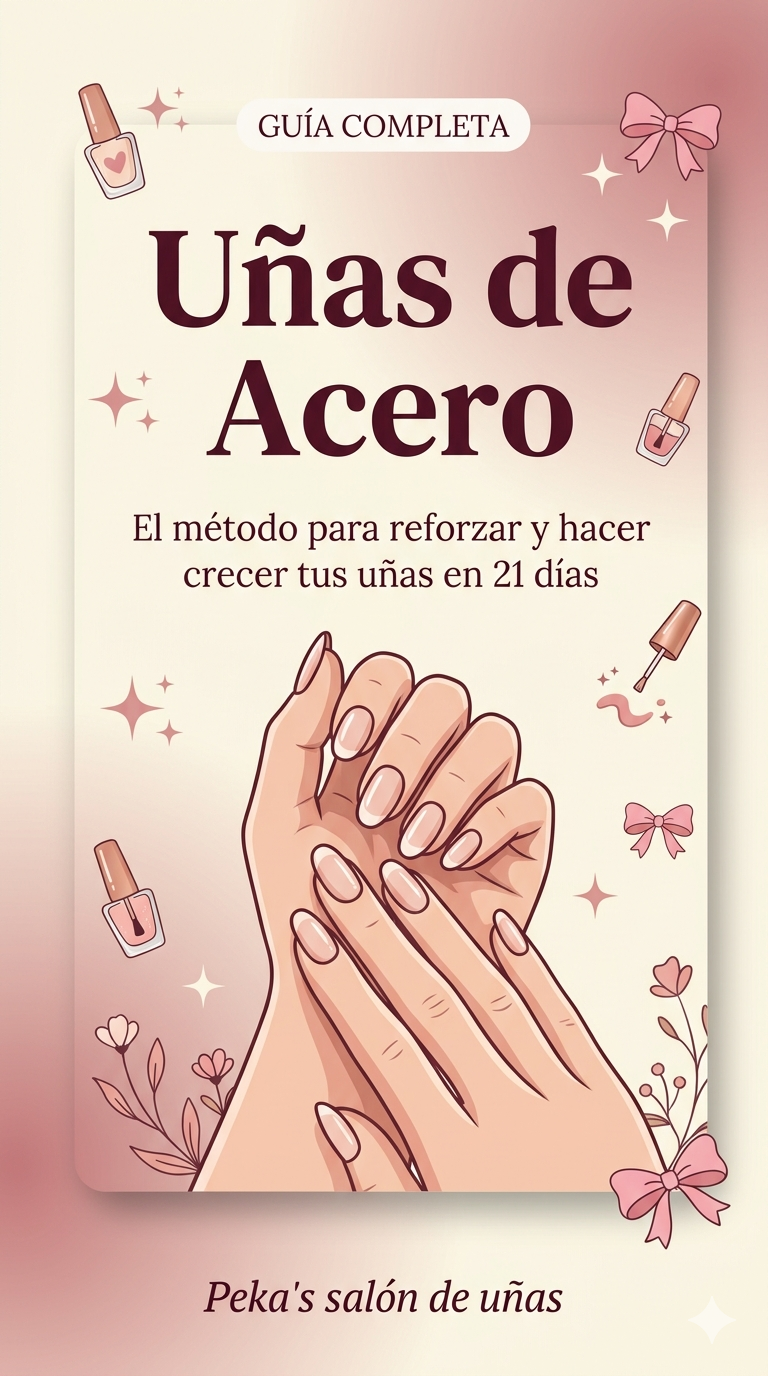 Uñas de Acero — El método para reforzar y hacer crecer tus uñas en 21 días